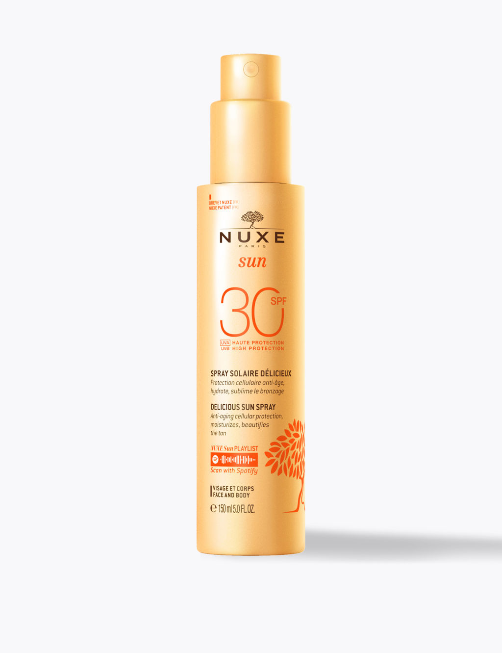 NUXE Sun Spray SPF30 High Protection Face & Body 150ml