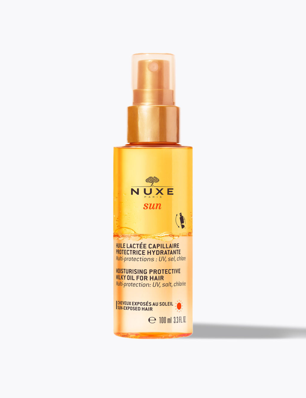 NUXE Sun Moisturising Protective Milky Oil for Hair 100ml