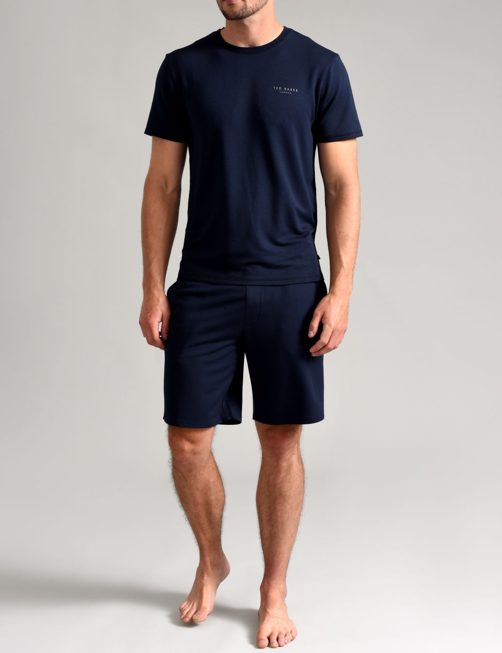 Ted Baker Pyjama Shorts - L - Navy, Navy