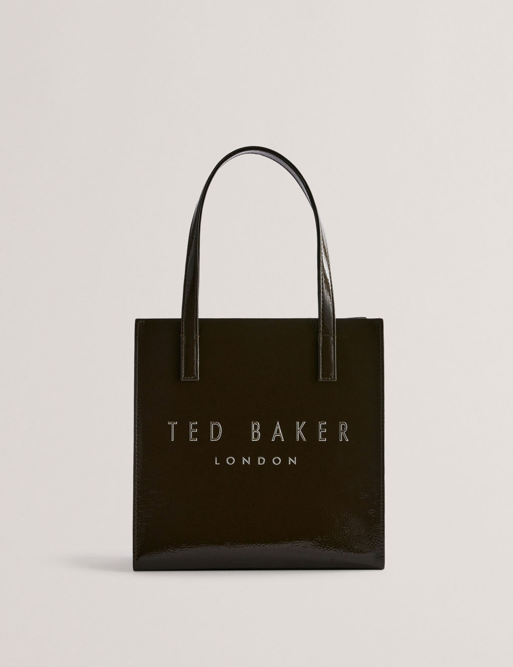 Ted Baker Crinion Small Icon Tote Bag - 1SIZE - Khaki, Khaki