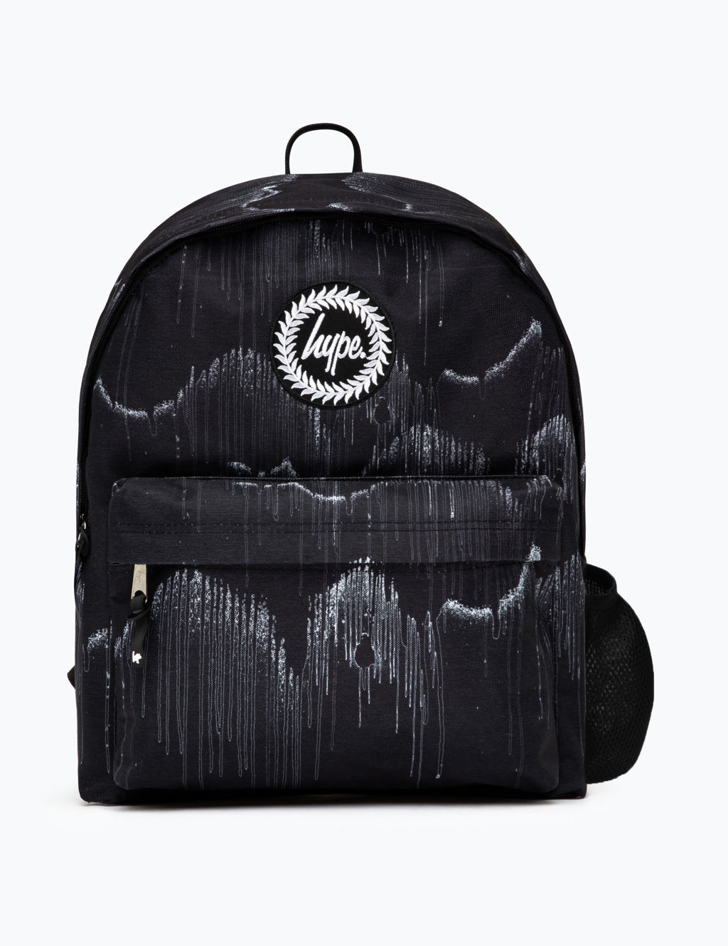 Hype Kids Printed Backpack - 1SIZE - Black Mix, Black Mix