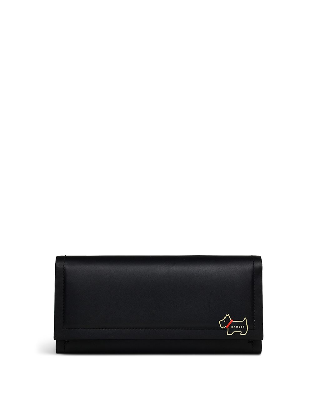 Radley Heritage Lane Matinee Leather Large Purse - 1SIZE - Black, Black