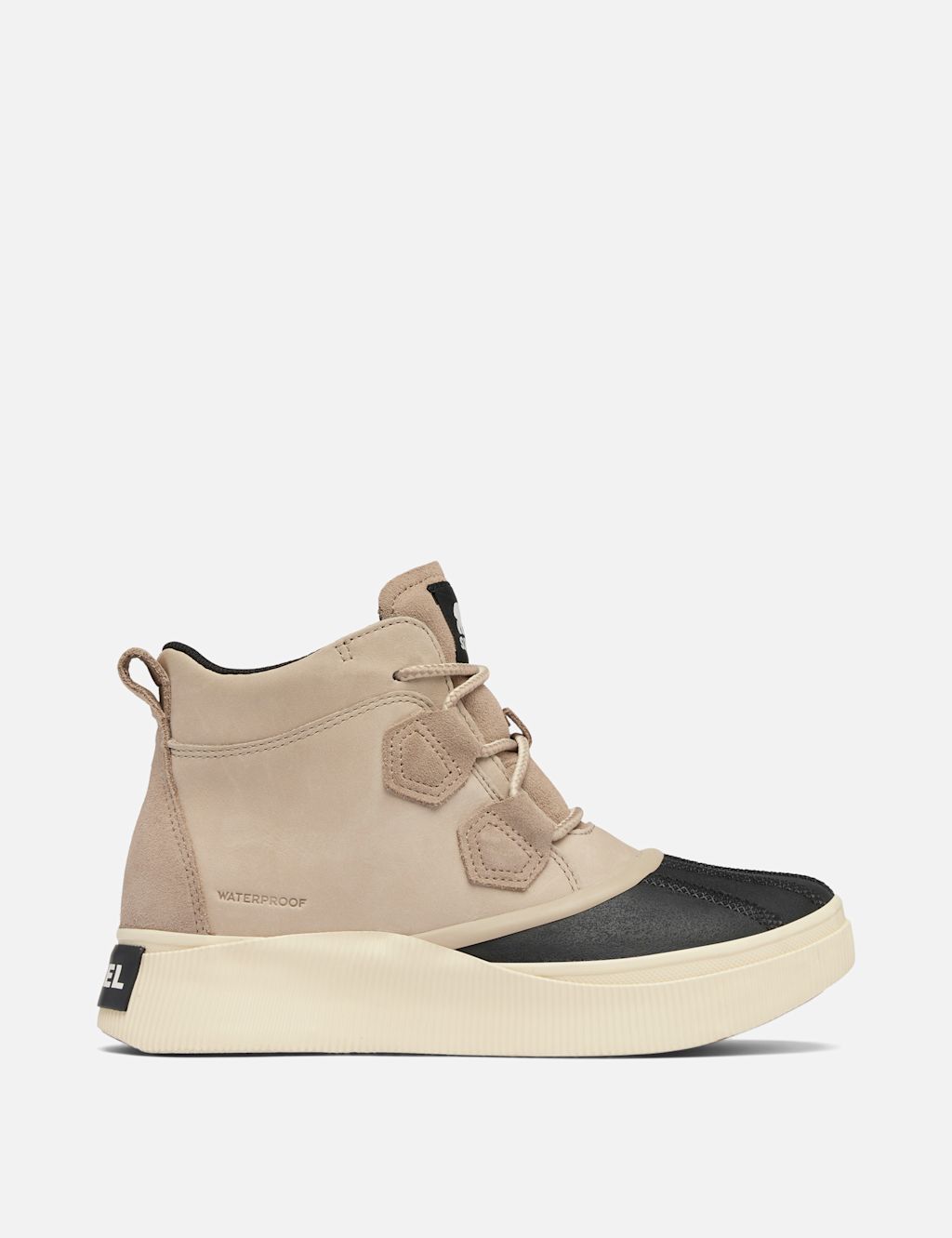 Sorel Out N About IV Classic Leather Ankle Boots - 4 - Taupe, Taupe