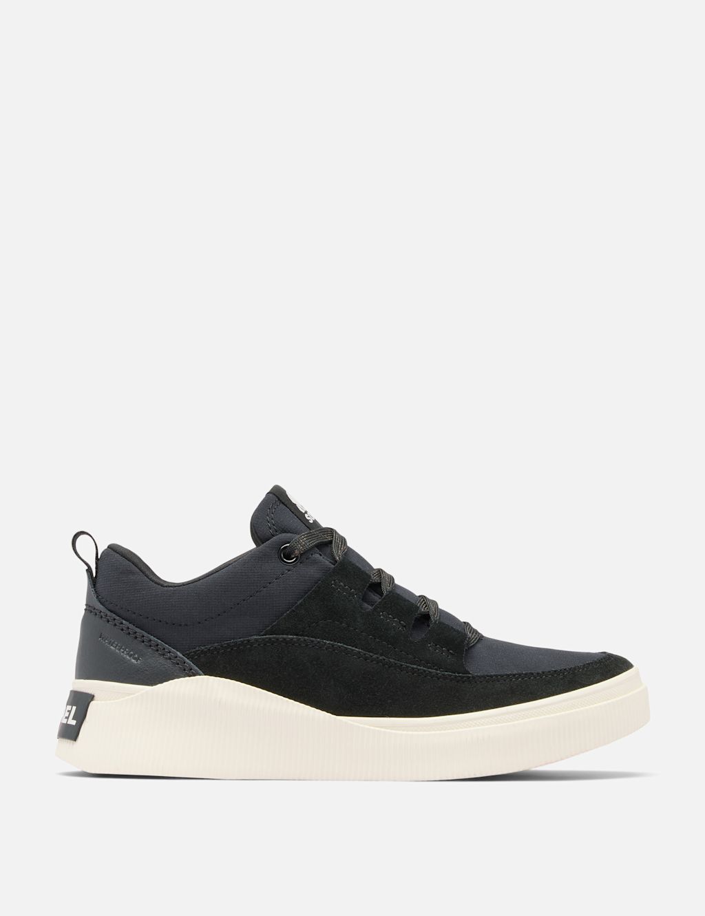 Sorel Out N About IV Suede Platform Trainers - 6 - Black, Black