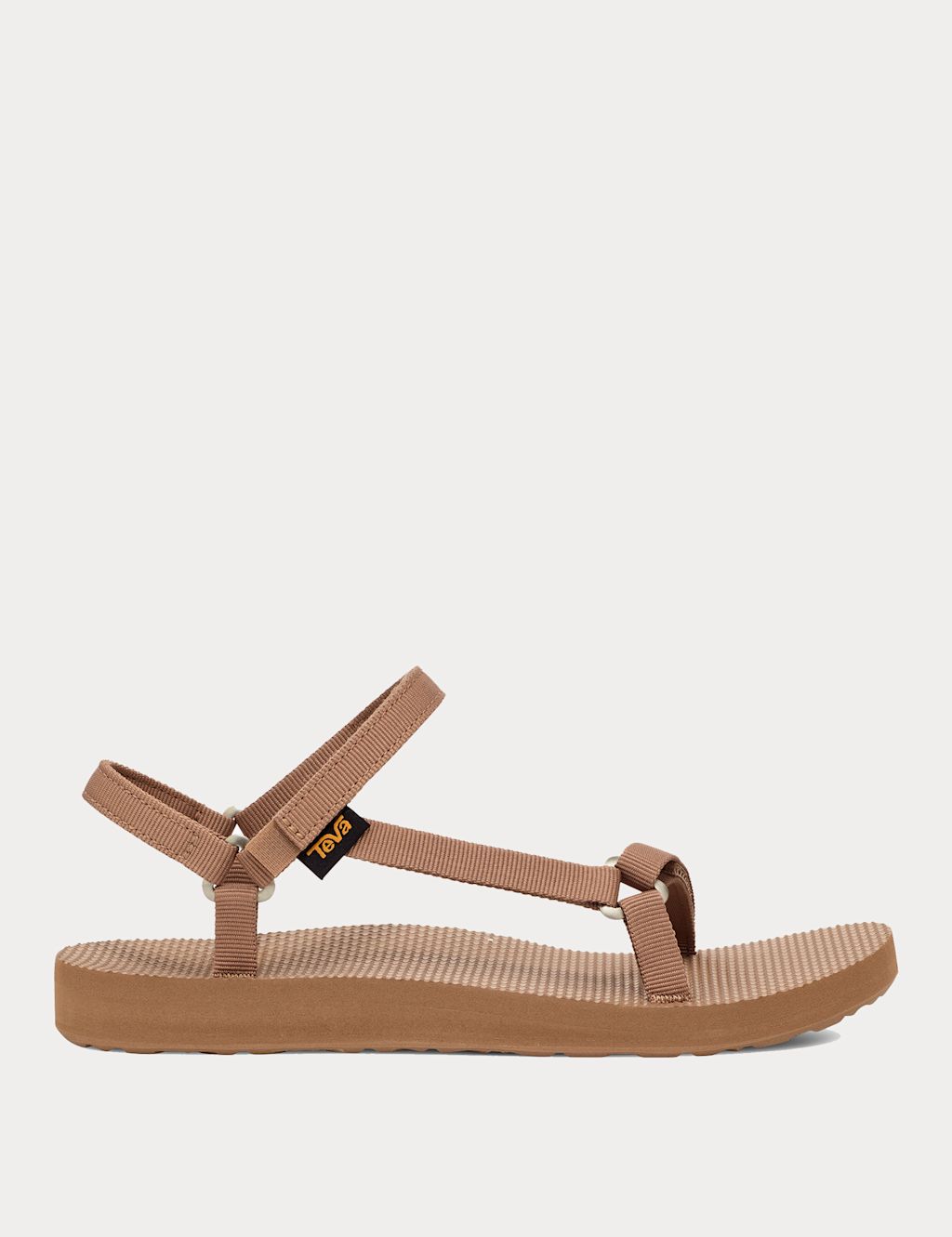 Teva Original Universal Slim Flat Sandals - 3 - Tan, Tan