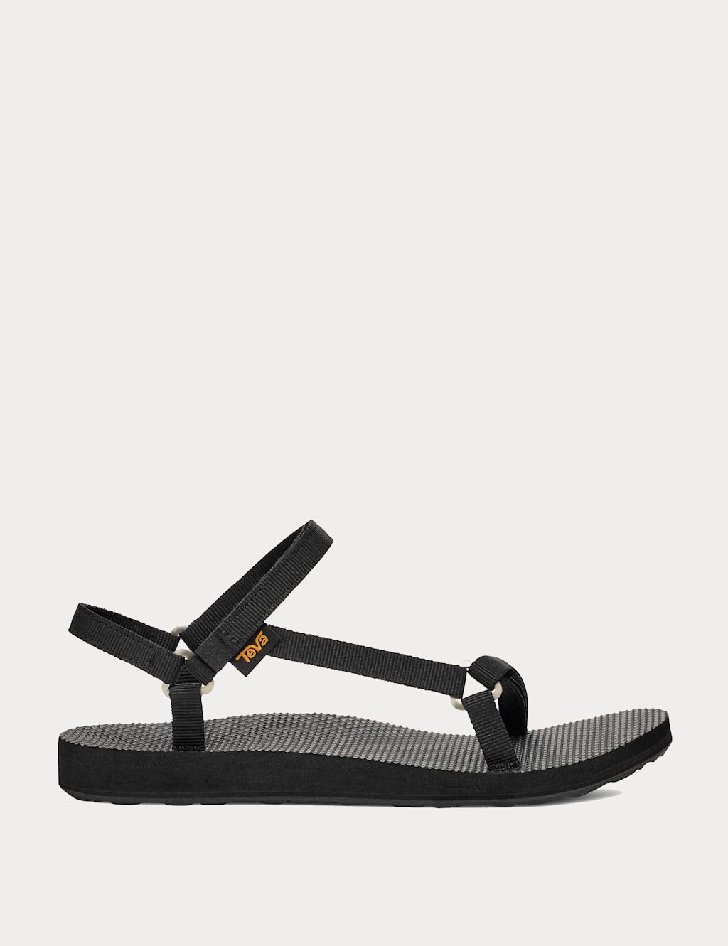 Teva Original Universal Slim Flat Sandals - 3 - Black, Black