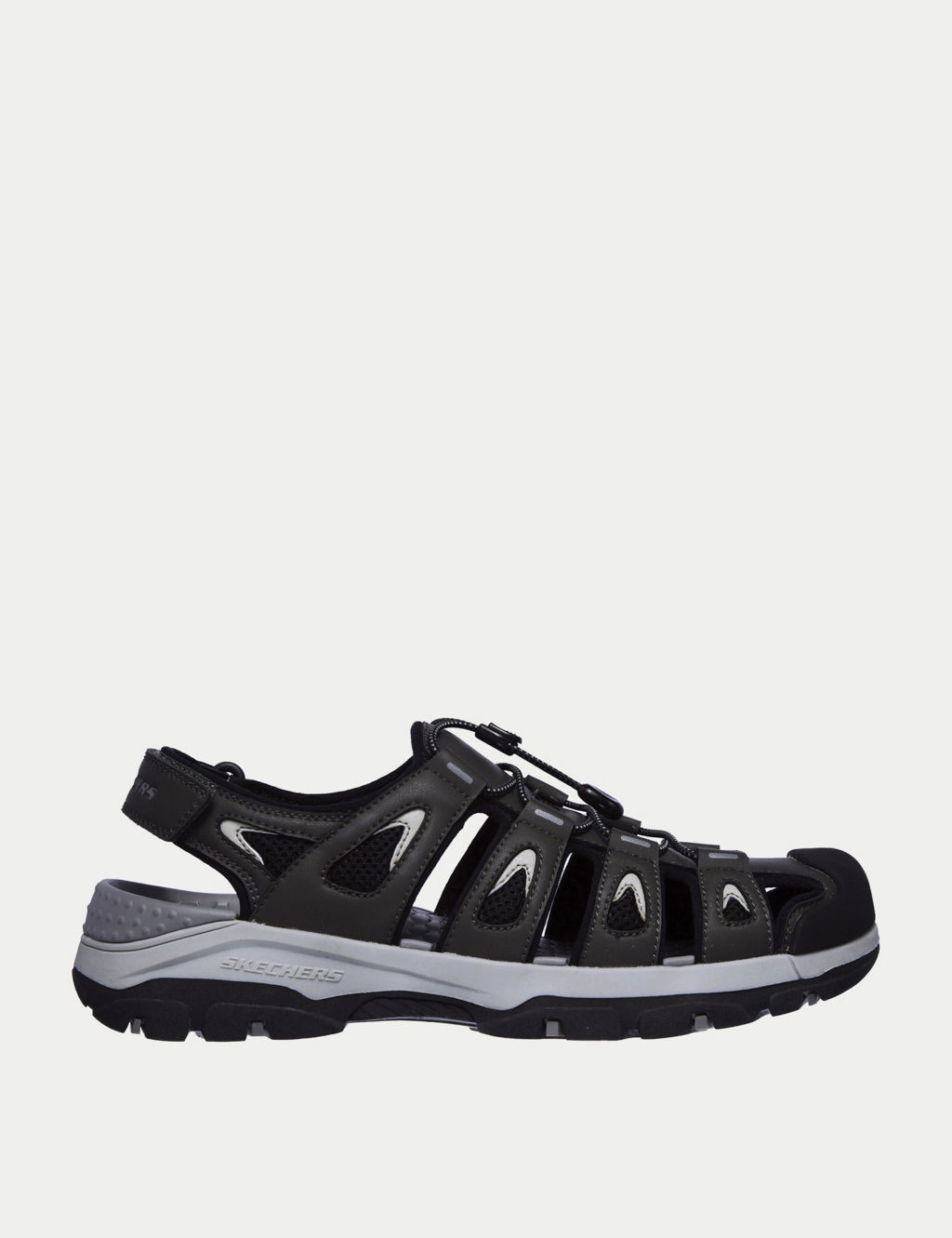 Skechers Tresmen Outseen Slip On Sandals - 8 - Grey, Grey