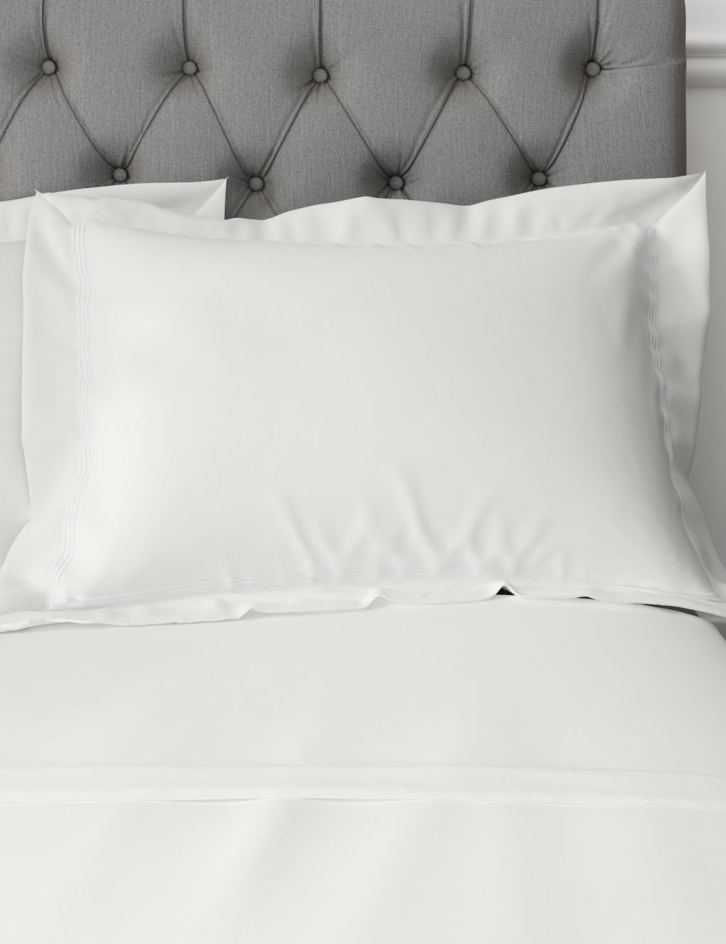 2 Pack Supima® 750 Thread Count Oxford Pillowcases 2 of 2