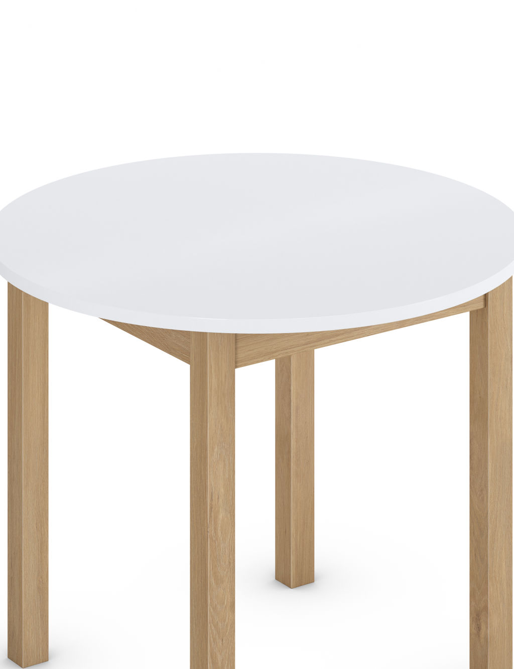 Round 4 Seater Dining Table 2 of 7