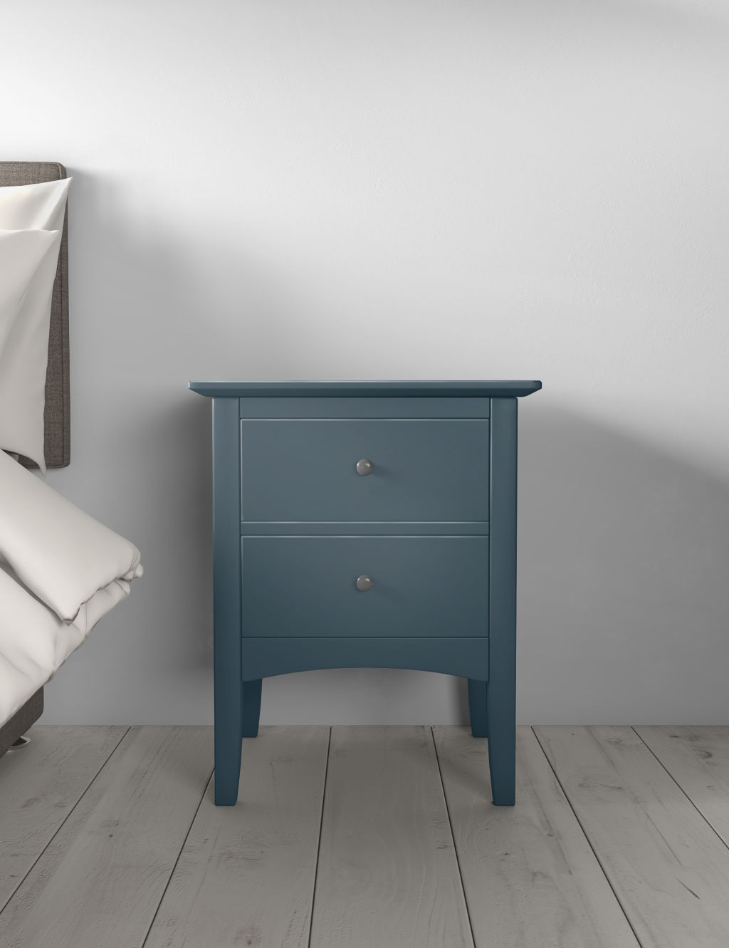 Hastings 2 Drawer Bedside Table