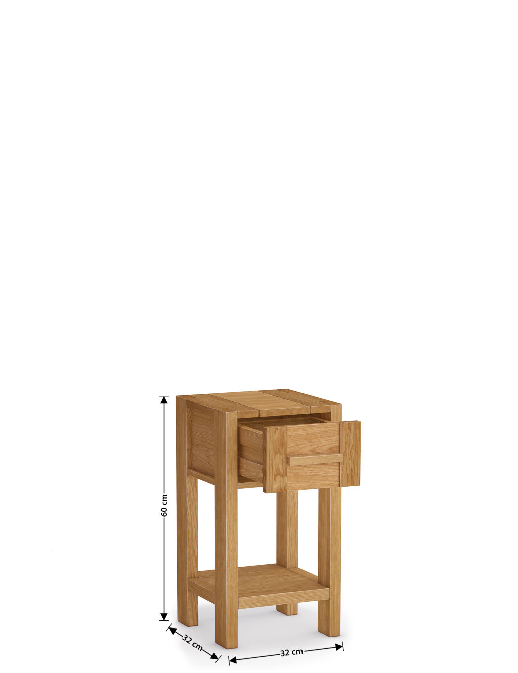 Sonoma™ 1 Drawer Slim Bedside Table M&S Collection M&S