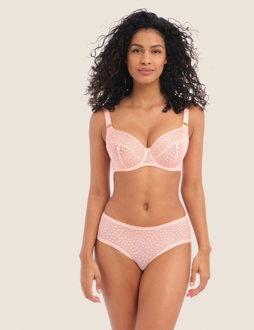 Starlight Underwired Side Support Balcony Bra Set  D-G