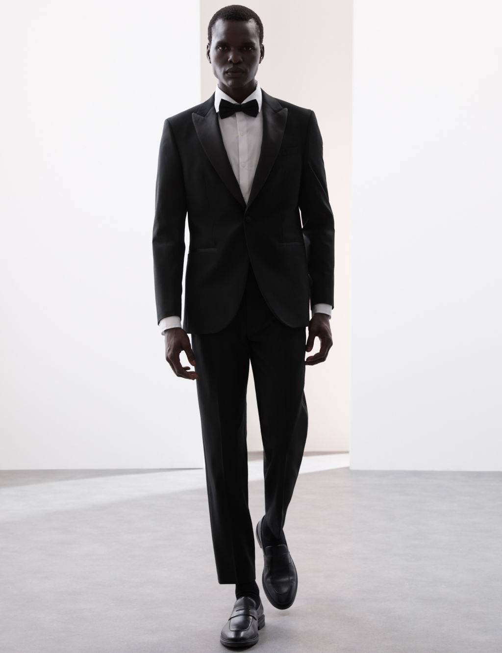 Tailored Fit Wool Blend Tuxedo