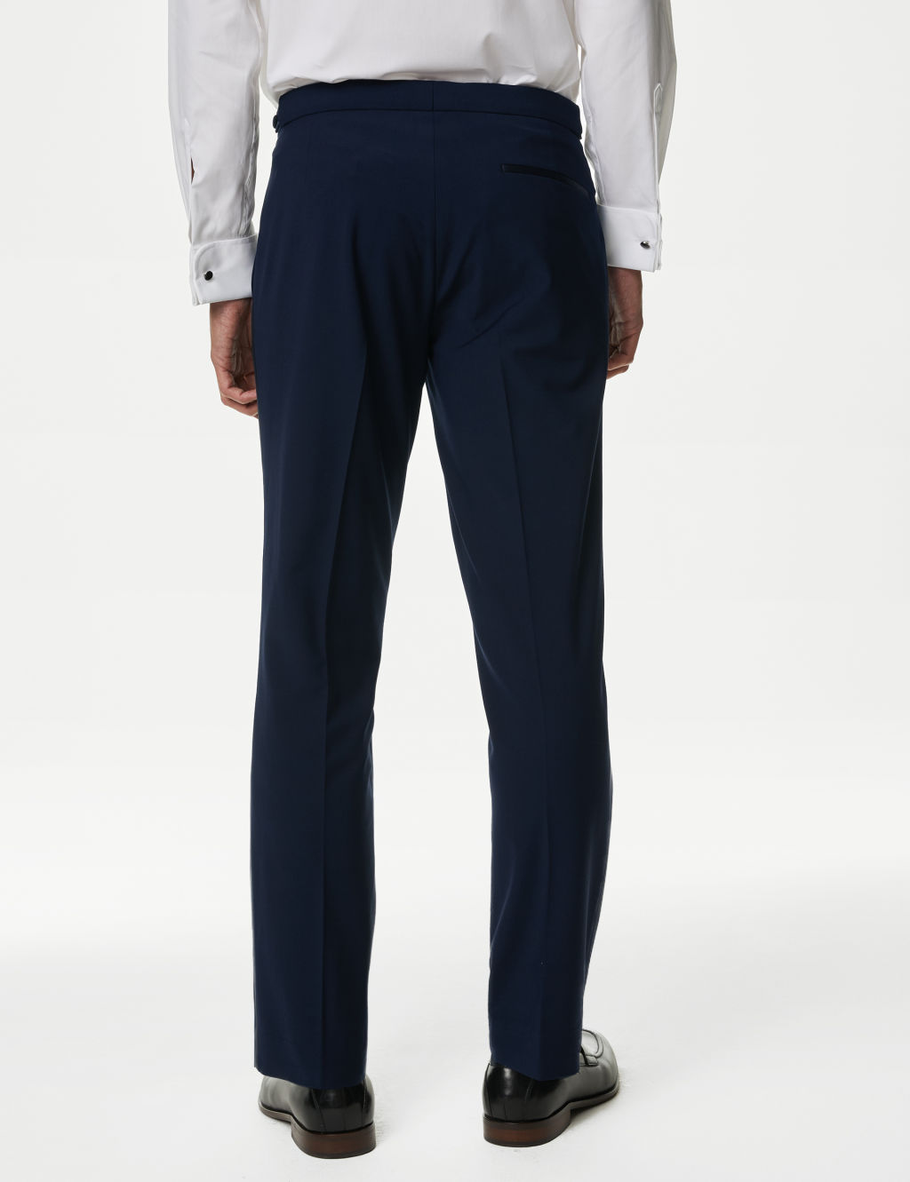 Tailored Fit Wool Blend Tuxedo Suit | M&S