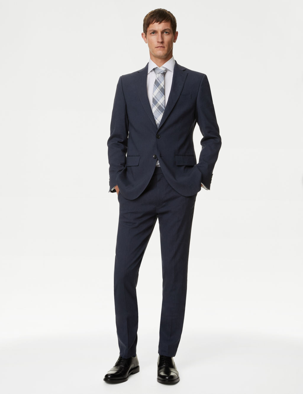 Tailored Fit Italian Linen Miracle™ Suit