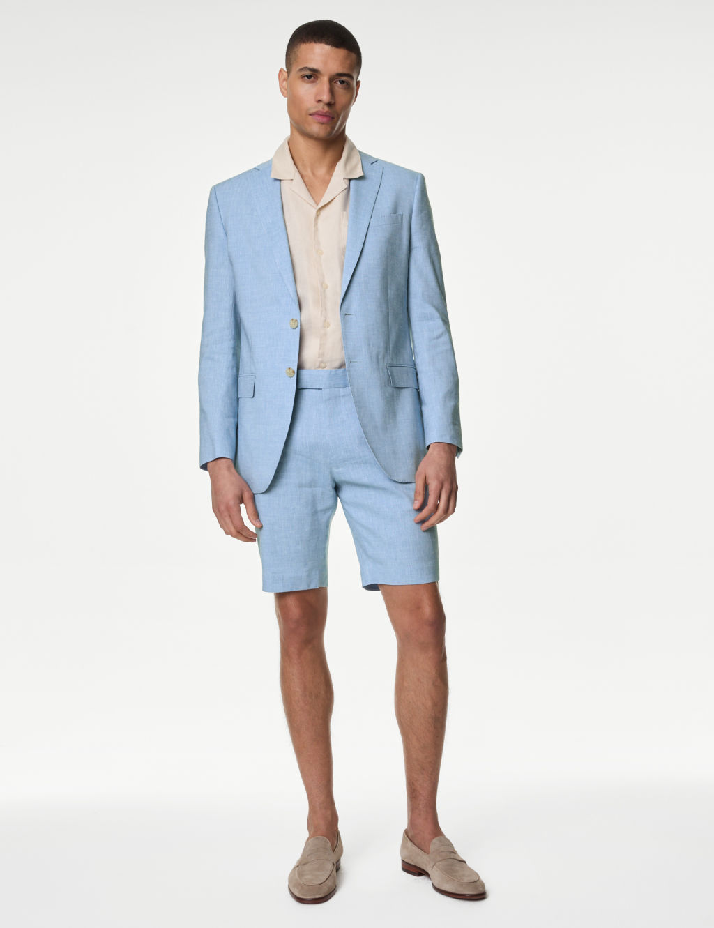 Tailored Fit Italian Linen Miracle™ Suit