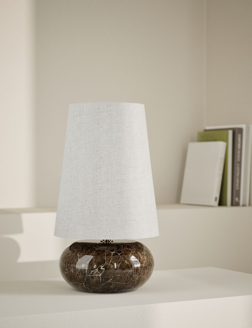 Leo Marble Table Lamp