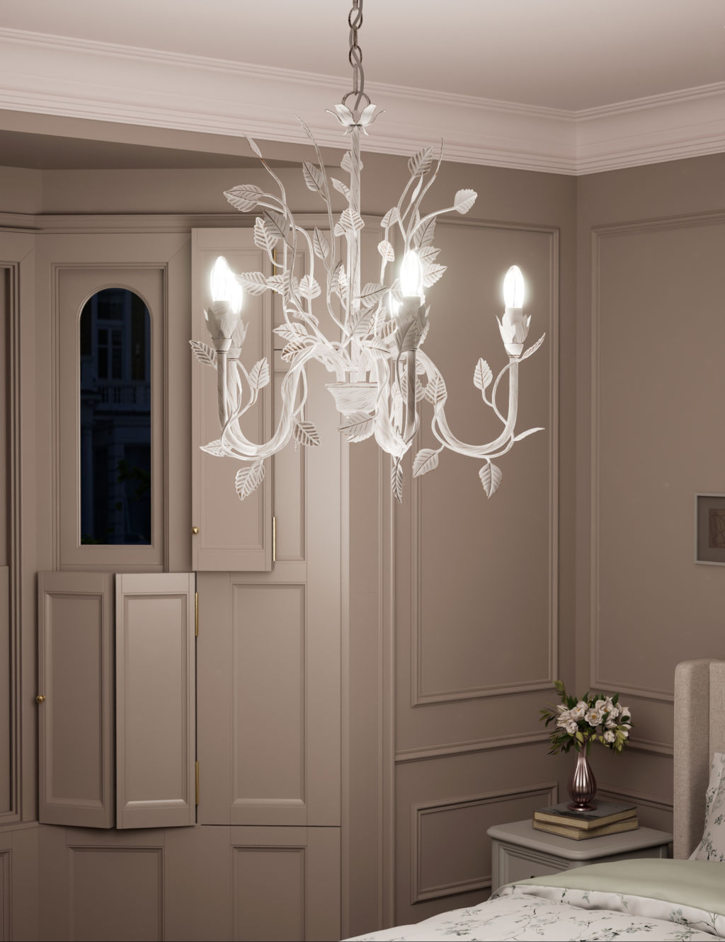 Clara Leaf Chandelier