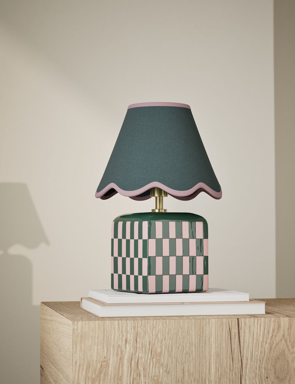 Checkerboard Table Lamp