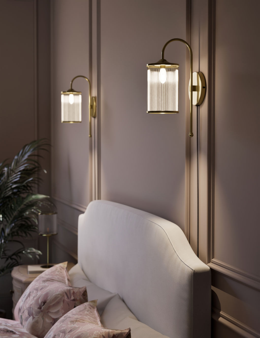 Monroe Plug In Wall Light