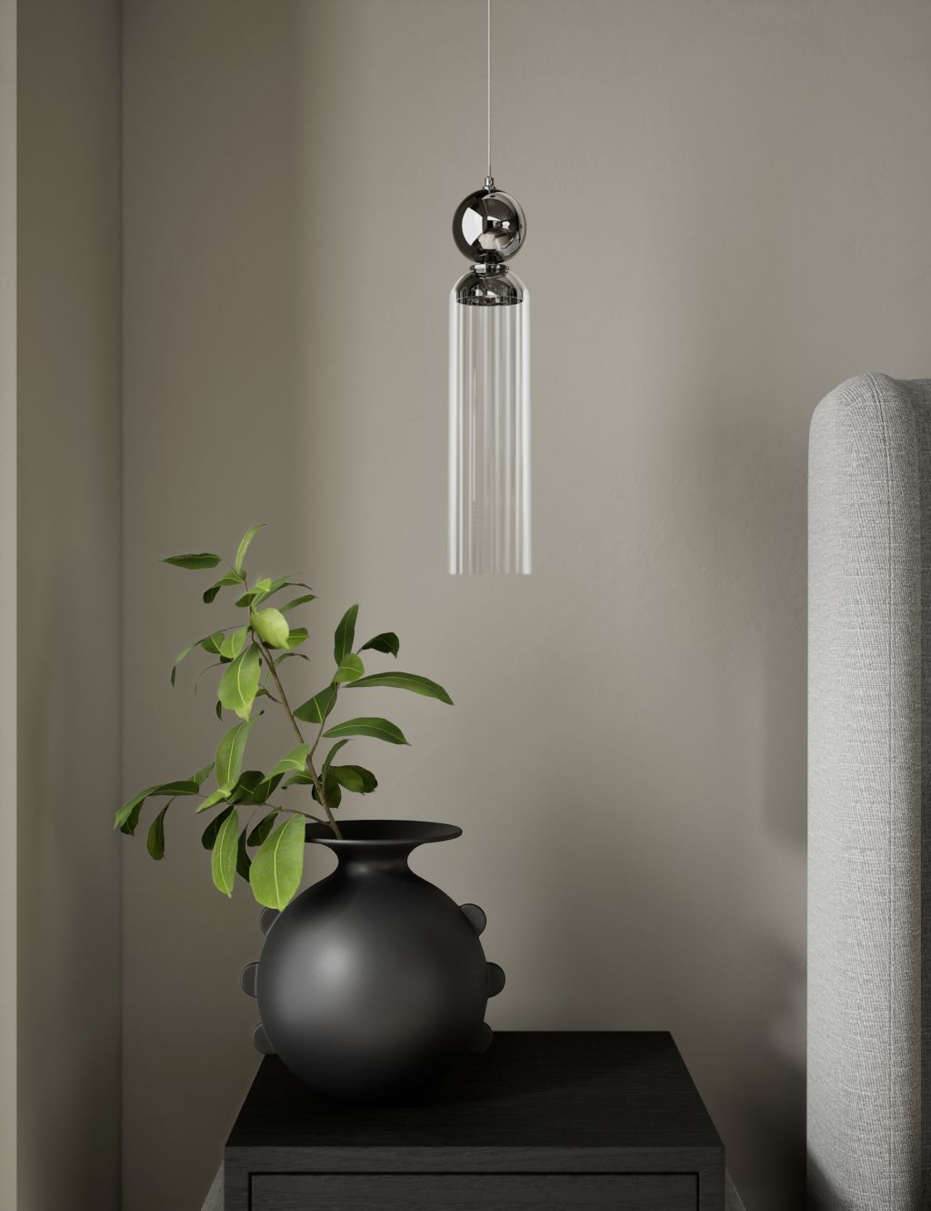 Glass Pendant Light