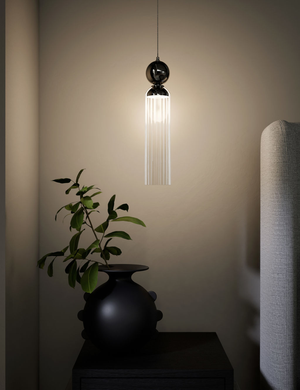 Glass Pendant Light