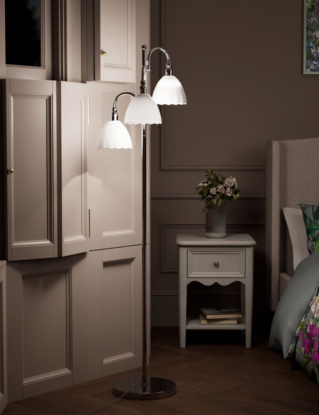 Flora Multi-light Cluster Floor Lamp