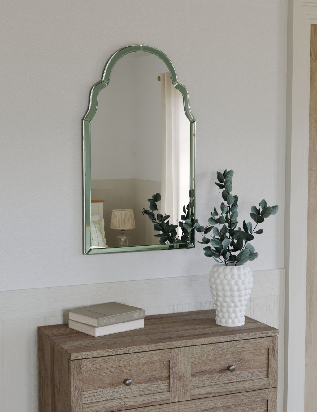Madrid Medium Curved Wall Mirror