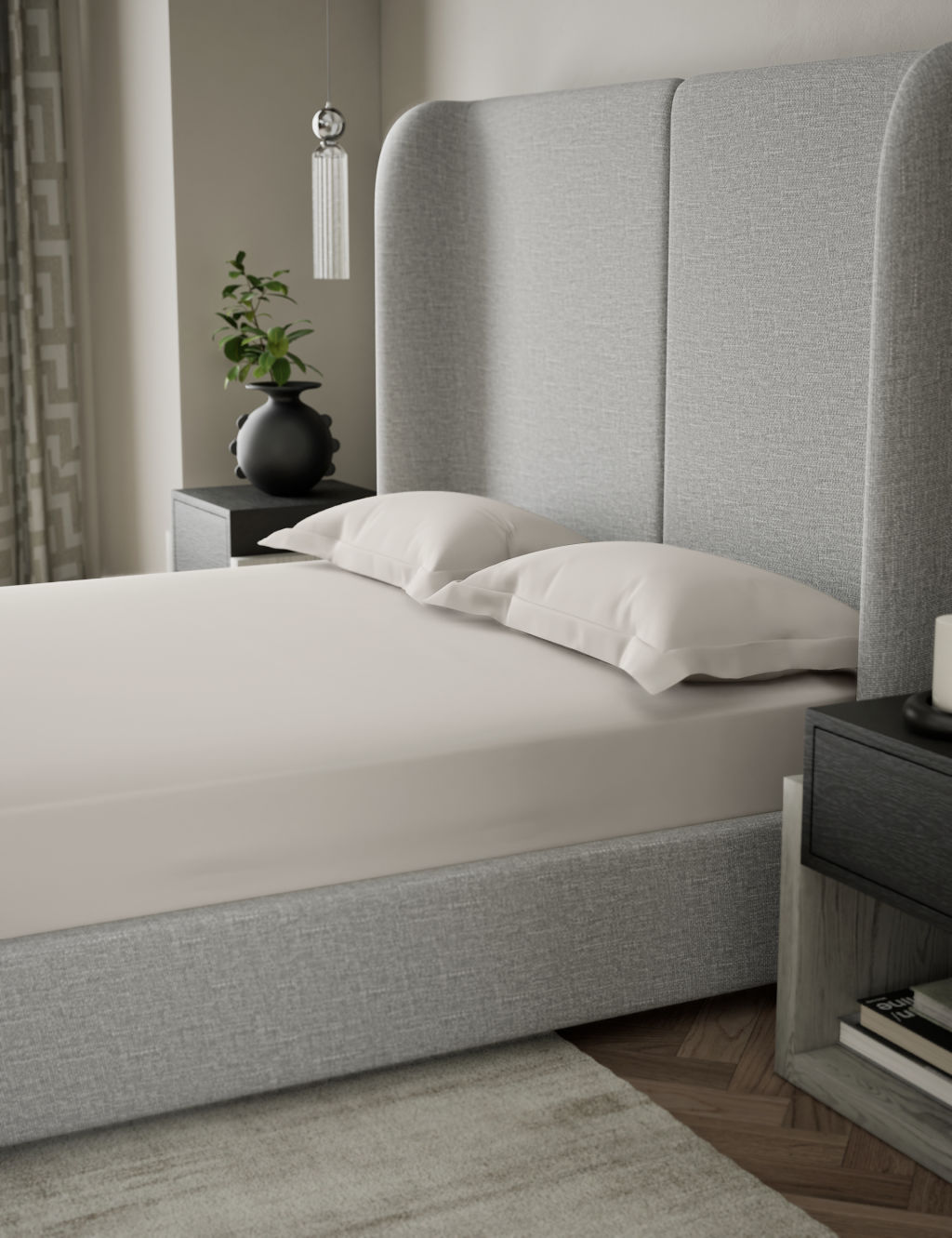 500 Thread Count Deep Fitted Sheet
