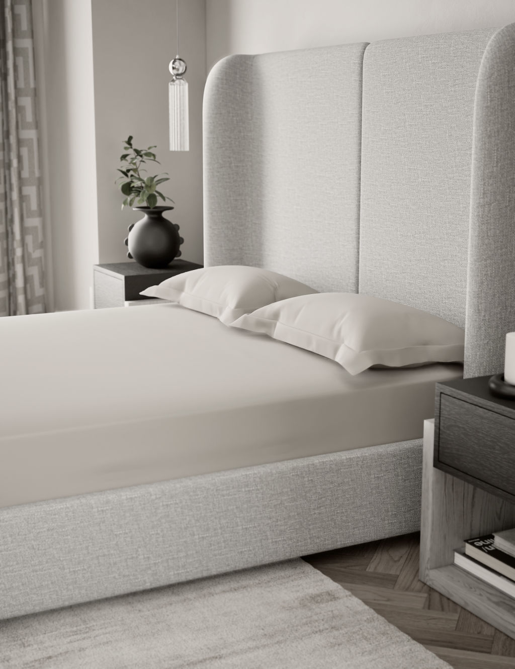 500 Thread Count Extra Deep Fitted Sheet