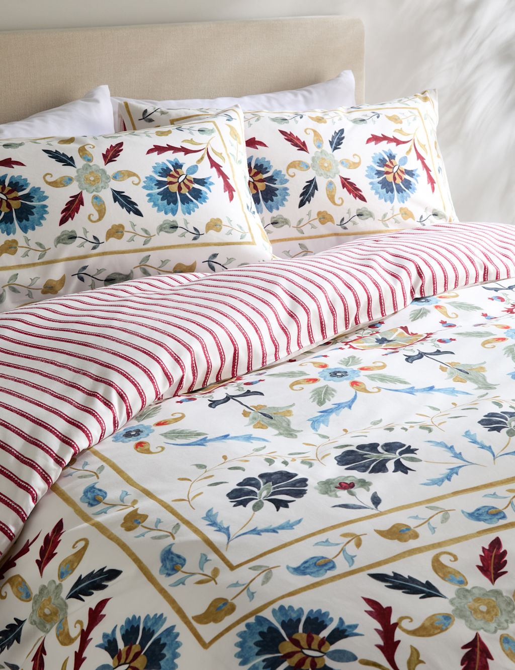 Pure Cotton Suzani Bedding Set