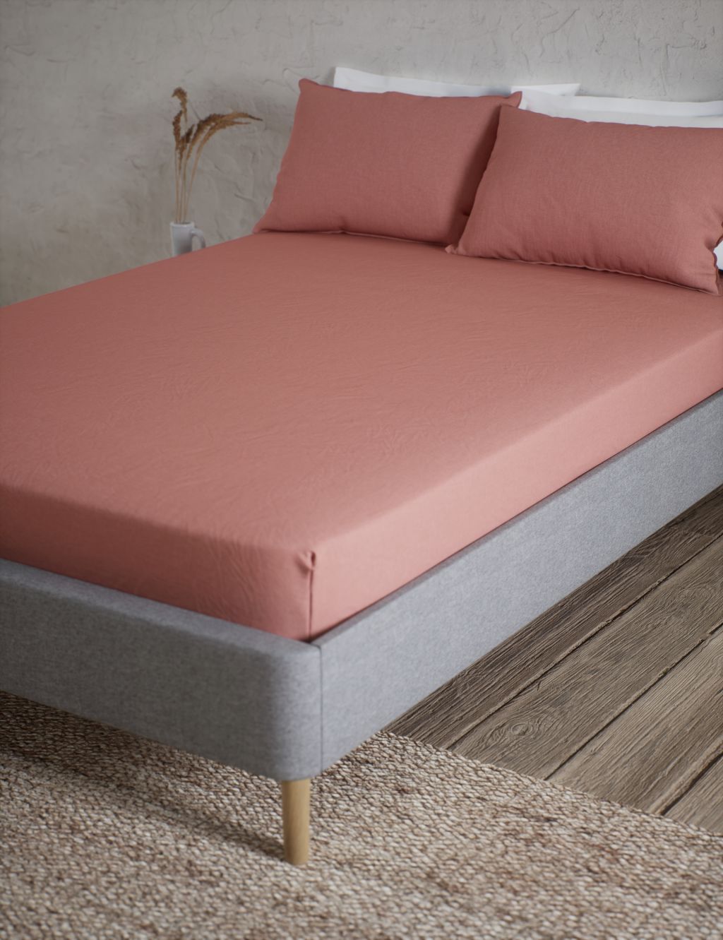 Pure Linen Deep Fitted Sheet