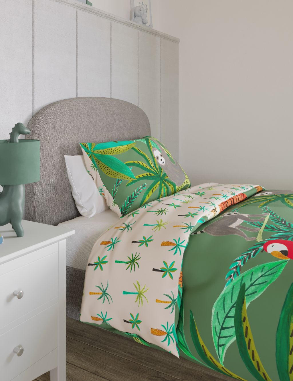 Jungle Pure Cotton Bedding Set 2 of 6