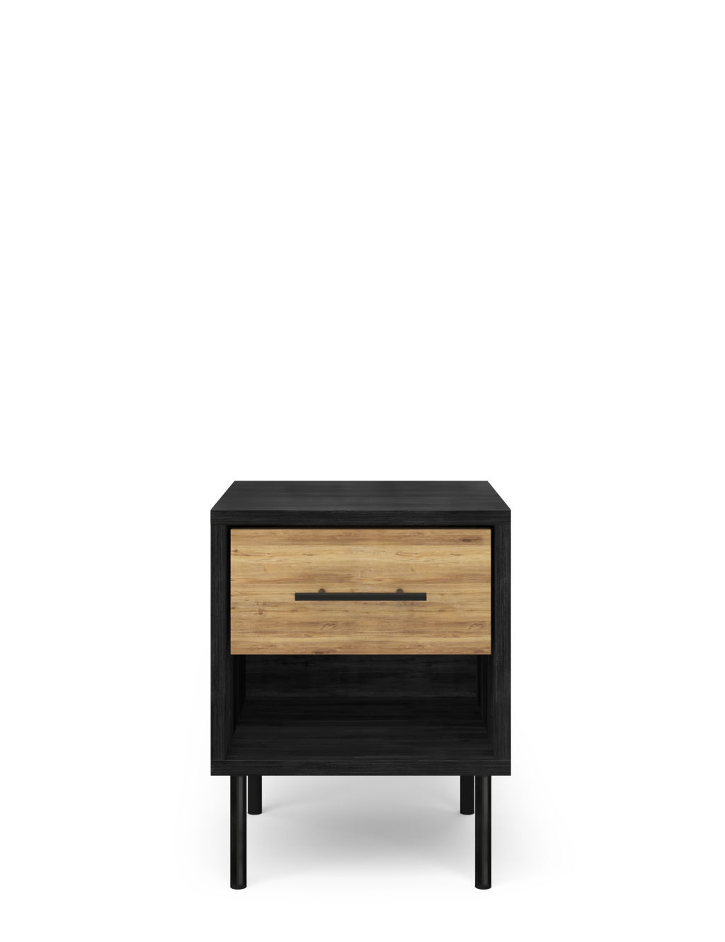 Holt 1 Drawer Slim Bedside Table