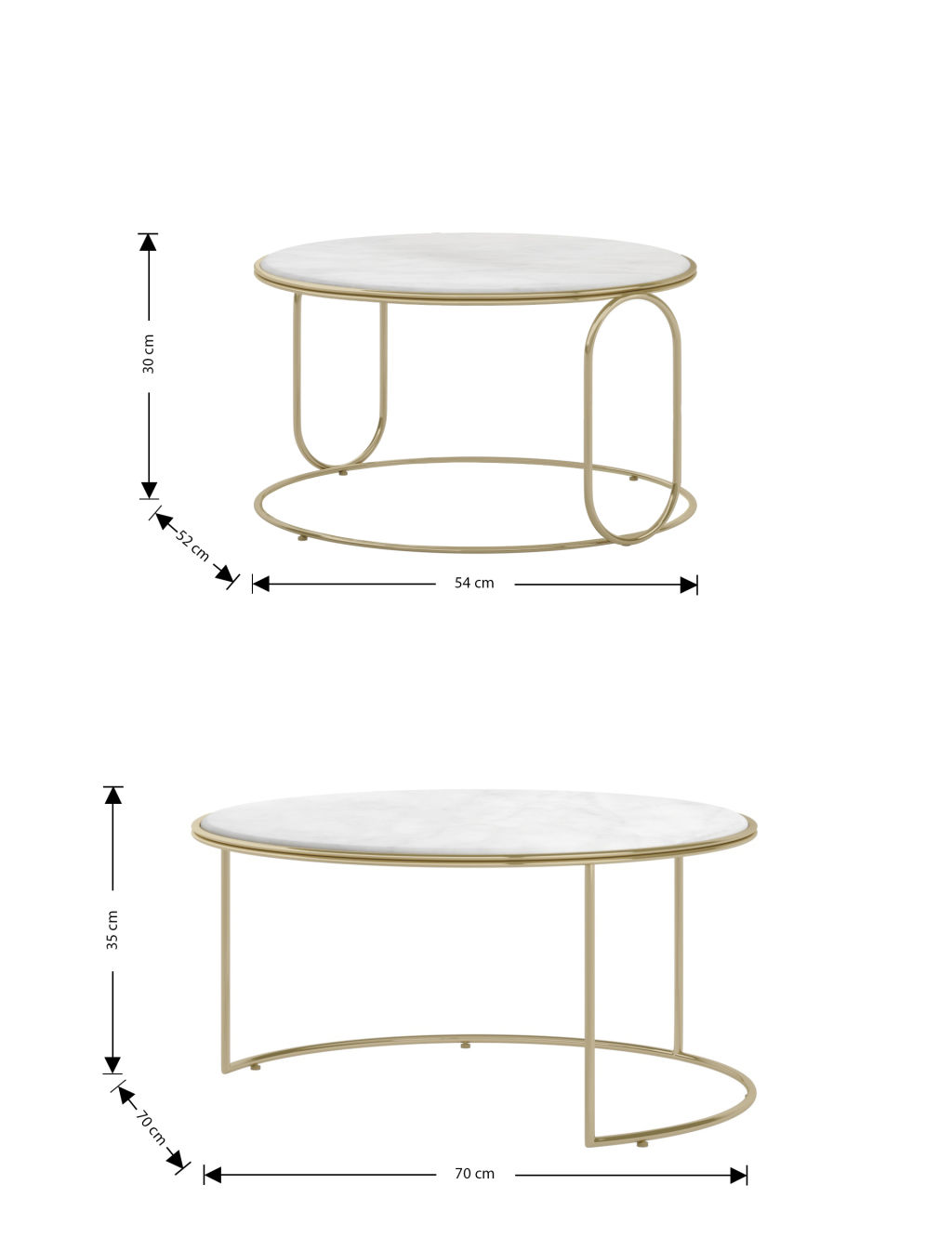 Odette Nesting Coffee Tables 5 of 8