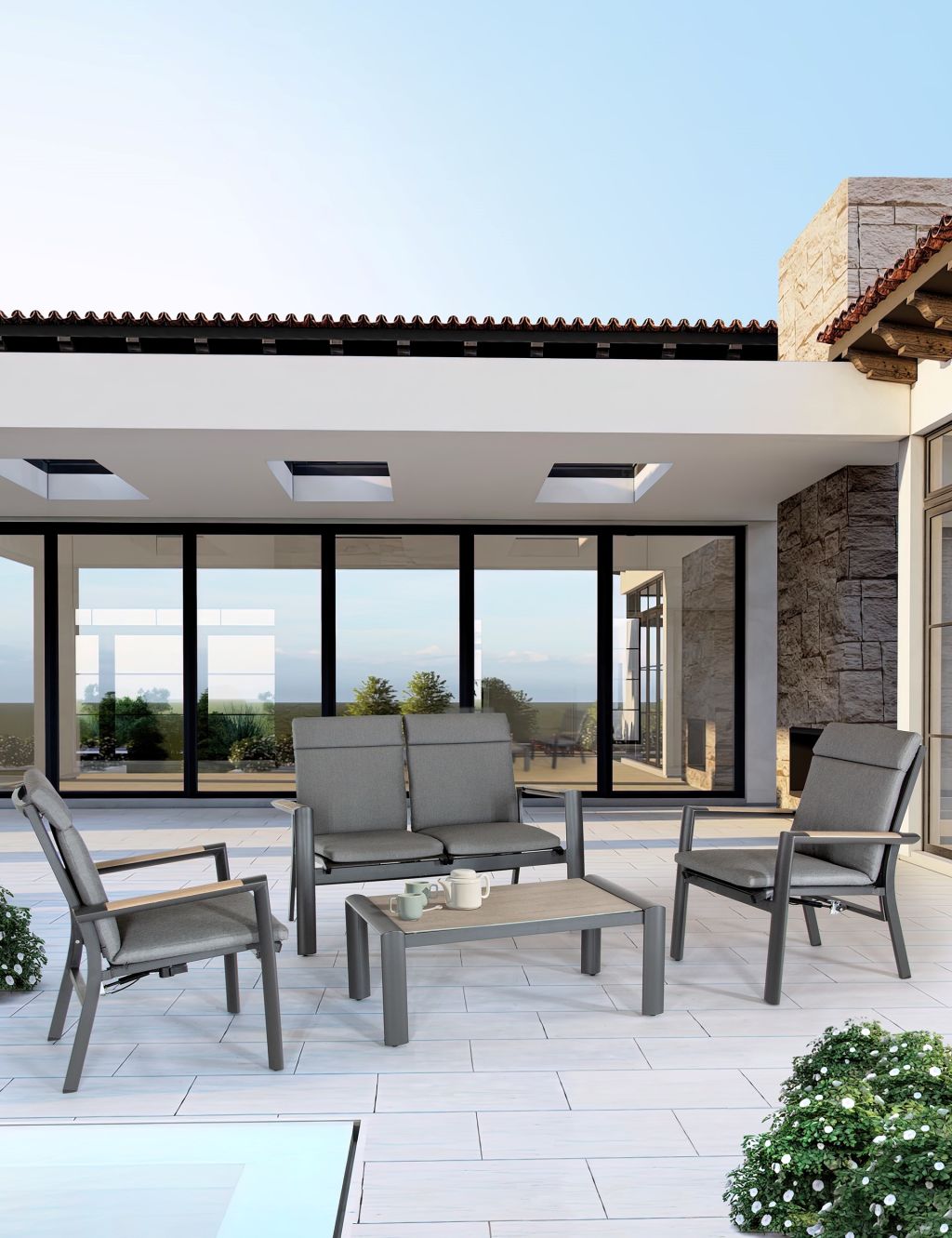 Surf Active 4 Seater Garden Lounge Set
