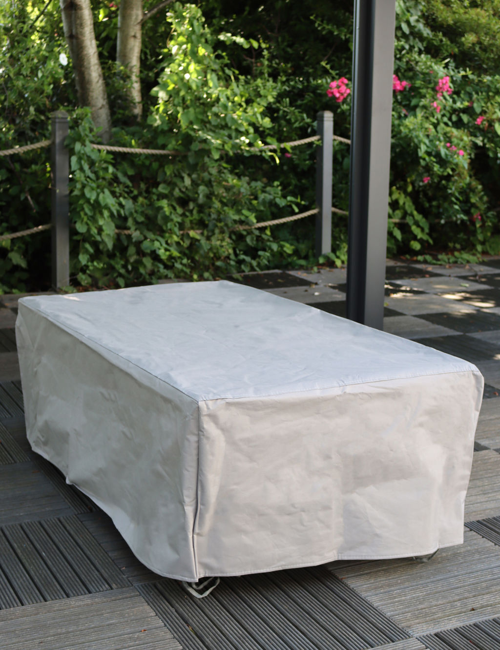 Rectangular Garden Corner Table Cover 3 of 6