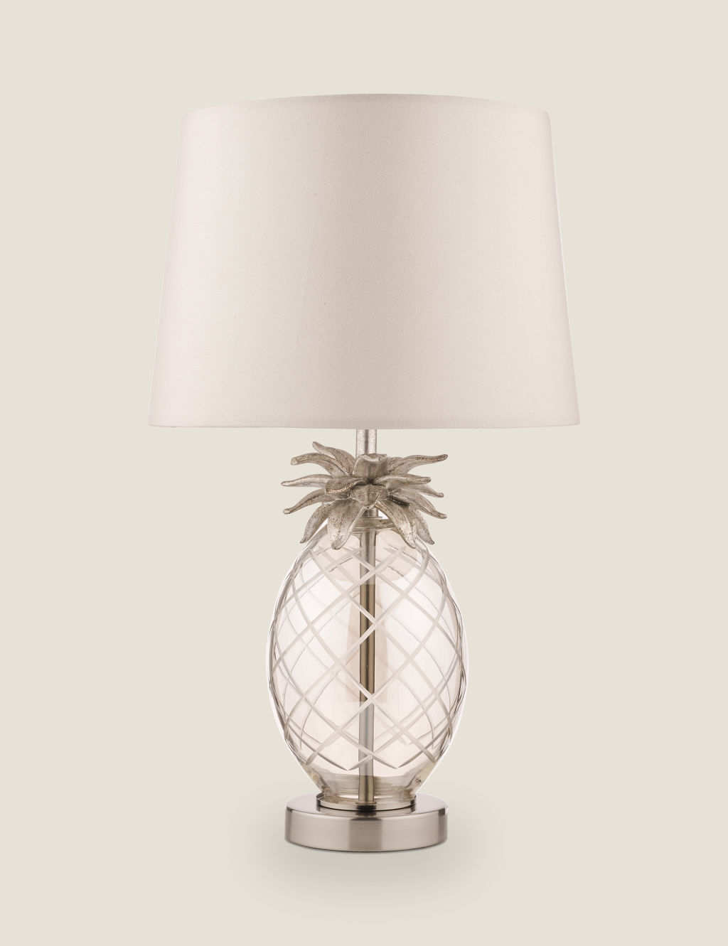 Pineapple Glass Table Lamp