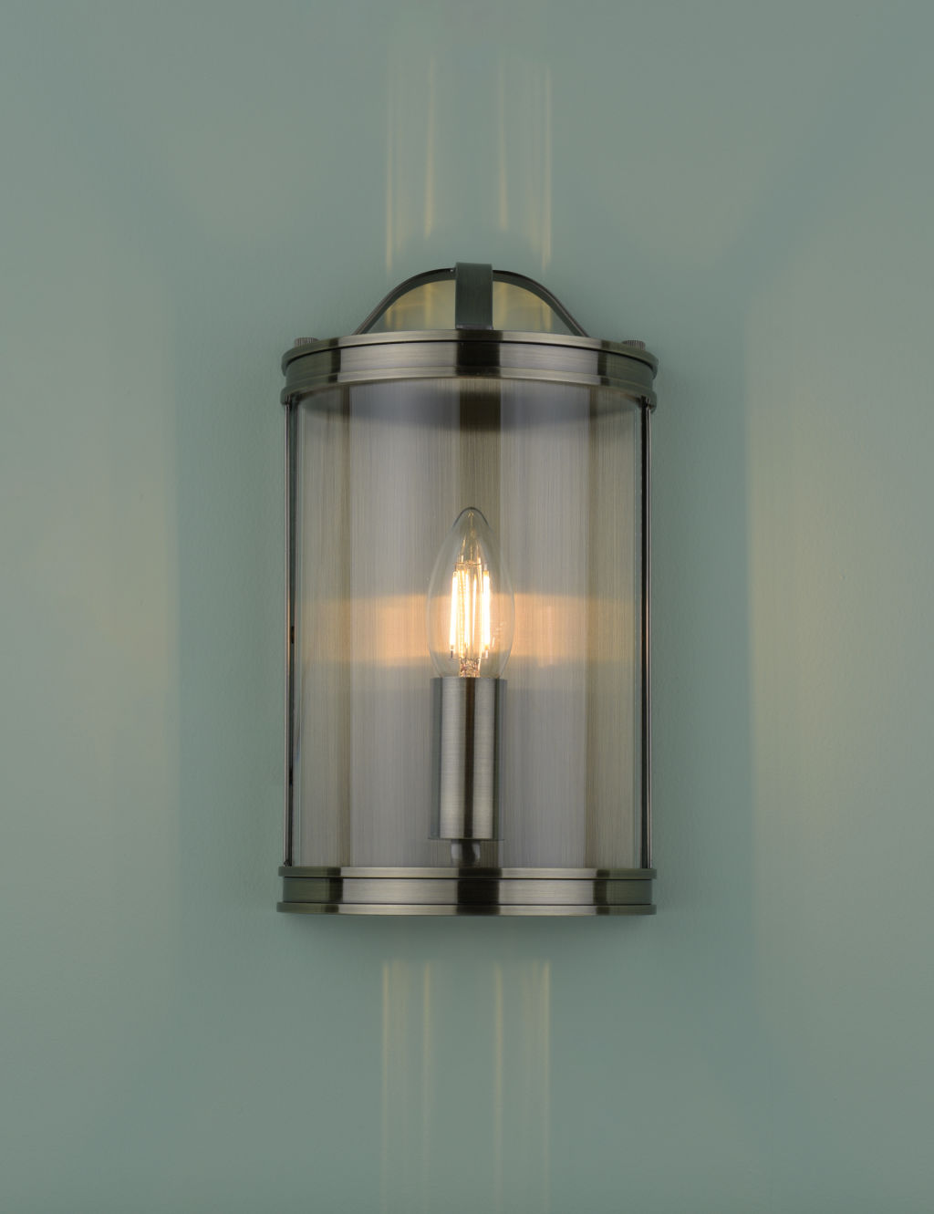 Harrington Metal Flush Wall Light