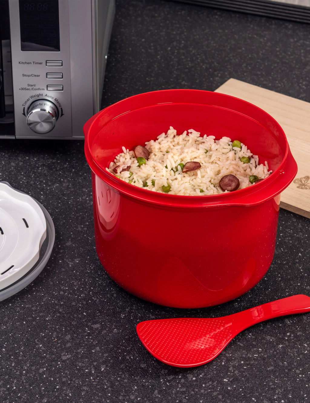 2.8L Microwave Rice Cooker Good2Heat M&S
