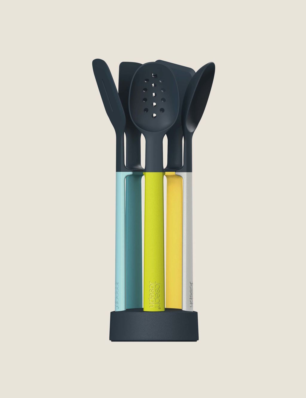 5 Piece Elevate Utensil Set with Stand Joseph Joseph M&S