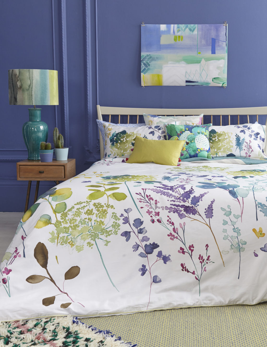 Pure Cotton Botanical Bedding Set