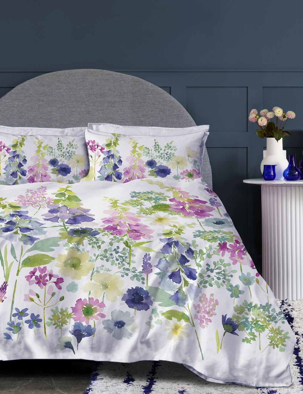 Pure Cotton Foxglove Bedding Set