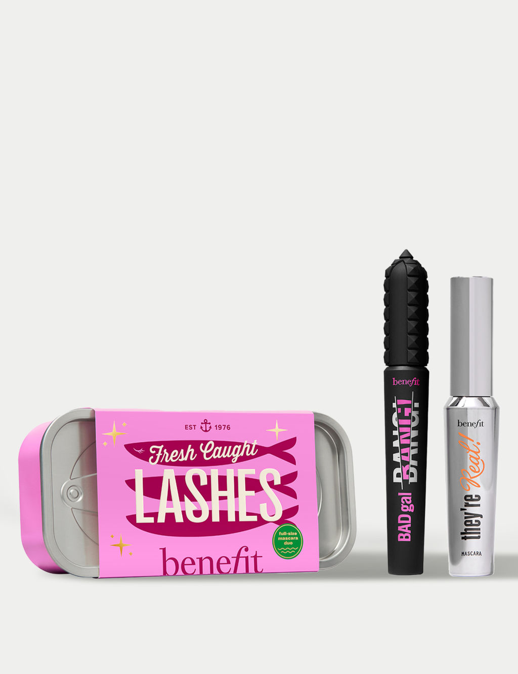 Fresh Caught Lashes Makeup Gift Set - Worth £54