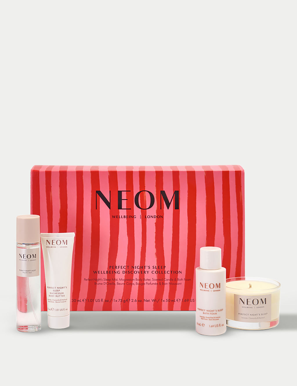 Perfect Night's Sleep Wellbeing Discovery Collection Christmas Sleeved