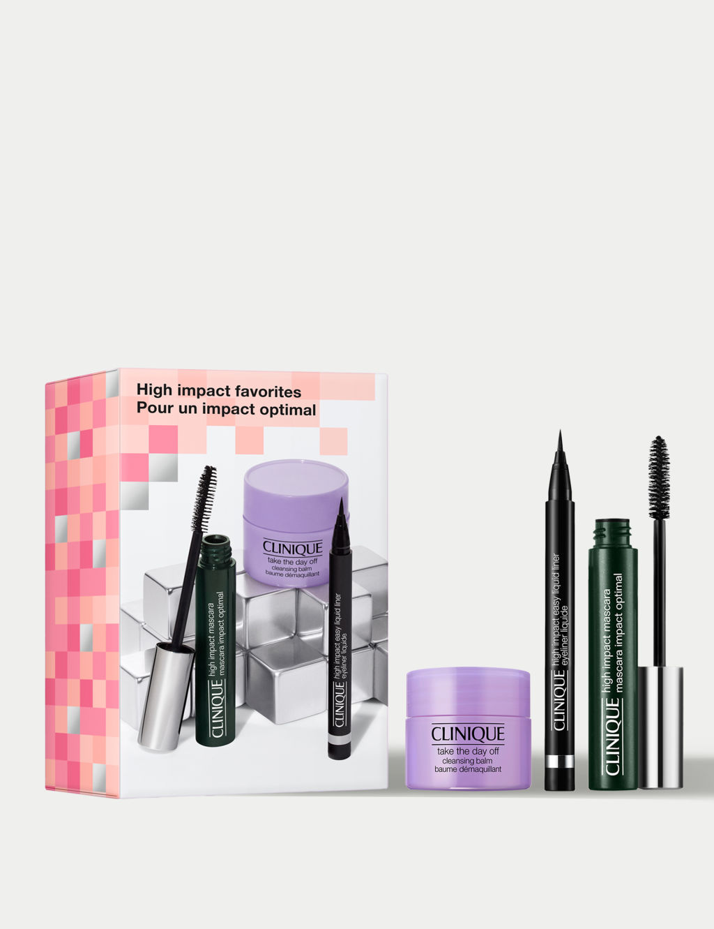 High Impact Mascara Makeup Gift Set