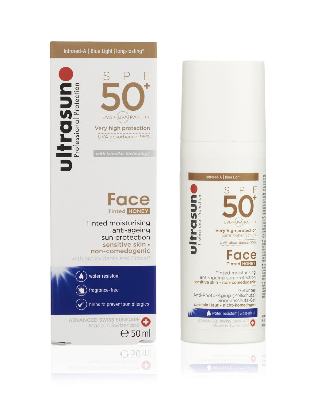 Face Tinted Cream SPF 50+ Honey 50ml 2 of 5