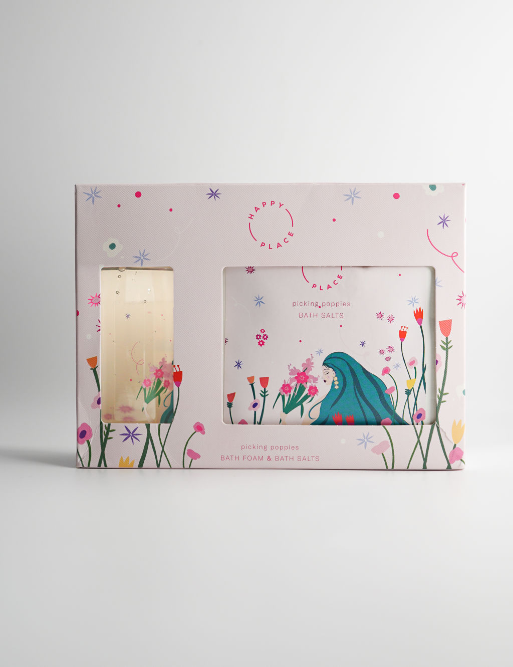 Picking Poppies Bath Time Soak Set