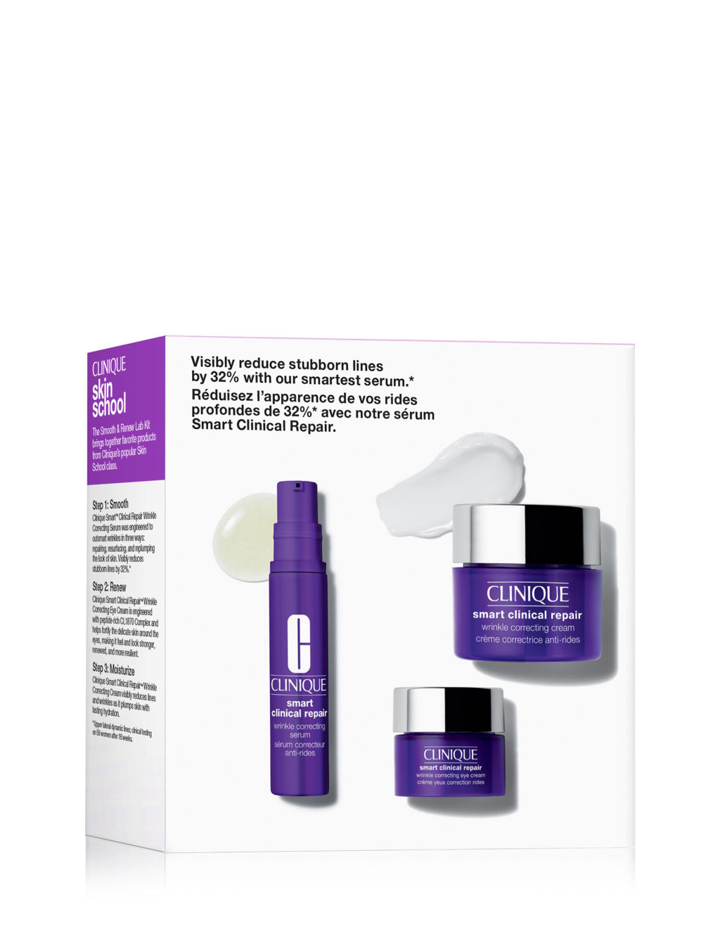 Skin School Supplies: Smooth + Renew Lab Gift Set 3 of 3