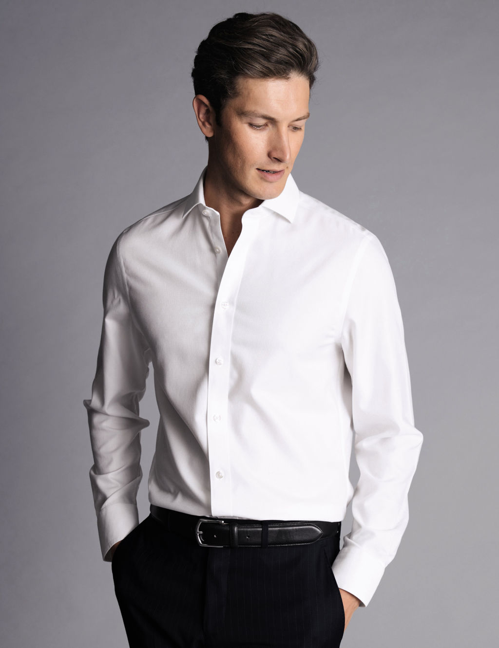 Slim Fit Non Iron Pure Cotton Shirt